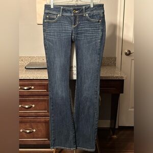 American Eagle Stretch Slim Boot denim jeans size 4L 4 long